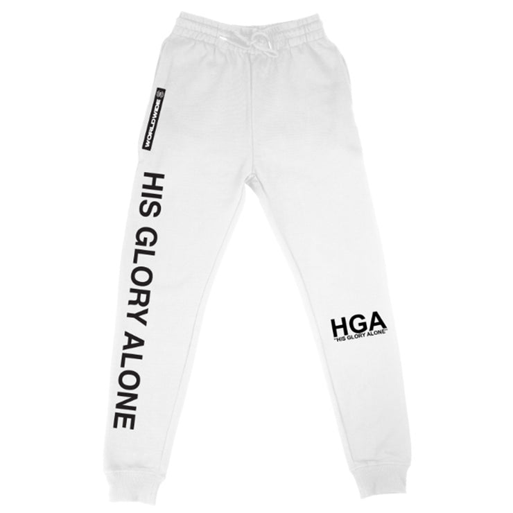 HGA Comfort Sweatpants (White)