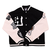 HGA Stars Letterman Jacket - Black