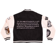 HGA Stars Letterman Jacket - Black