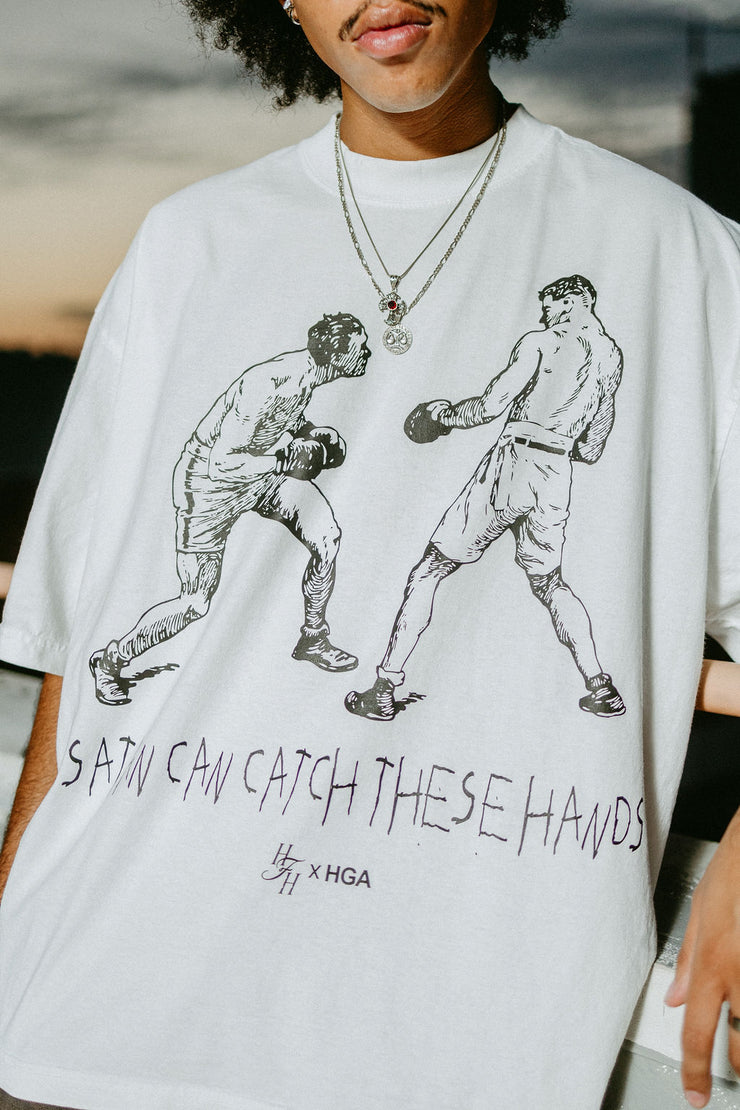 Satan Can Catch These Hands tee