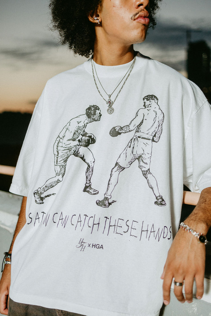 Satan Can Catch These Hands tee