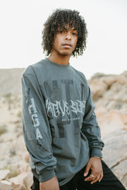 HGA "Black Stacked" Longsleeve