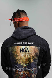 HGA Bring the War Denim Jacket - Denim Jacket