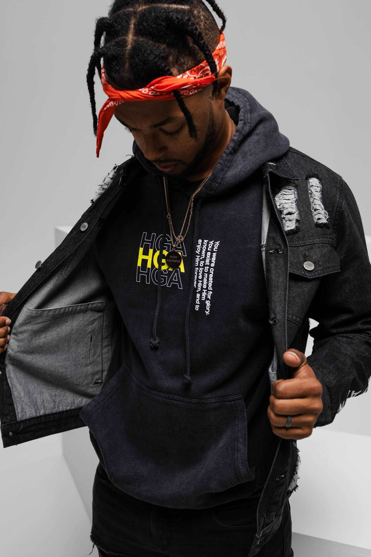 HGA Bring the War Denim Jacket - Denim Jacket