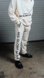 HGA Eagle Comfort Hoodie - (Cream) - Hoodie