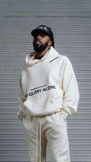 HGA Eagle Comfort Hoodie - (Cream) - Hoodie