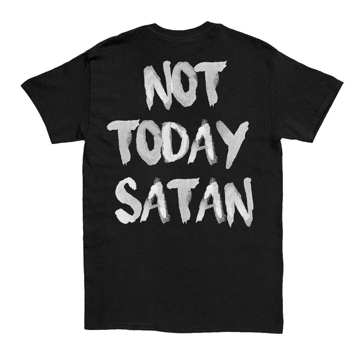 HGA Not Today Satan Black Tee - Shirt