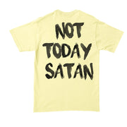 HGA Not Today Satan Yellow Tee - Shirt