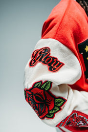 HGA Stars Letterman Jacket - Red - 