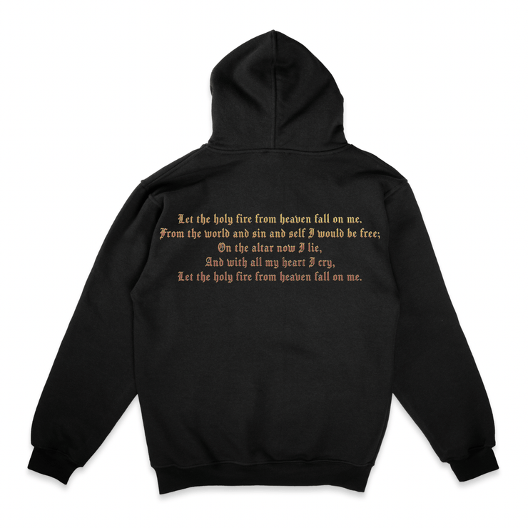 Holy Fire Hoodie (Black) - 