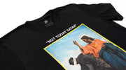 Not Today Satan Toon Tee (black)