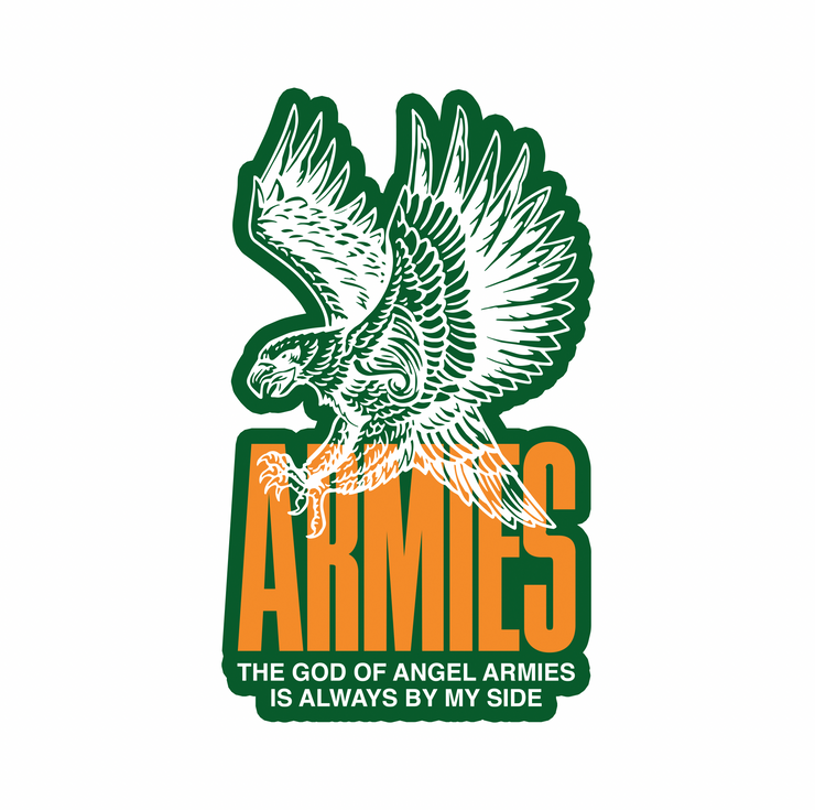Armies Eagle Sticker