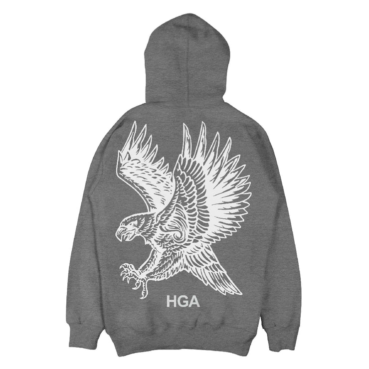 HGA Eagle Comfort Hoodie - (Grey) - Hoodie