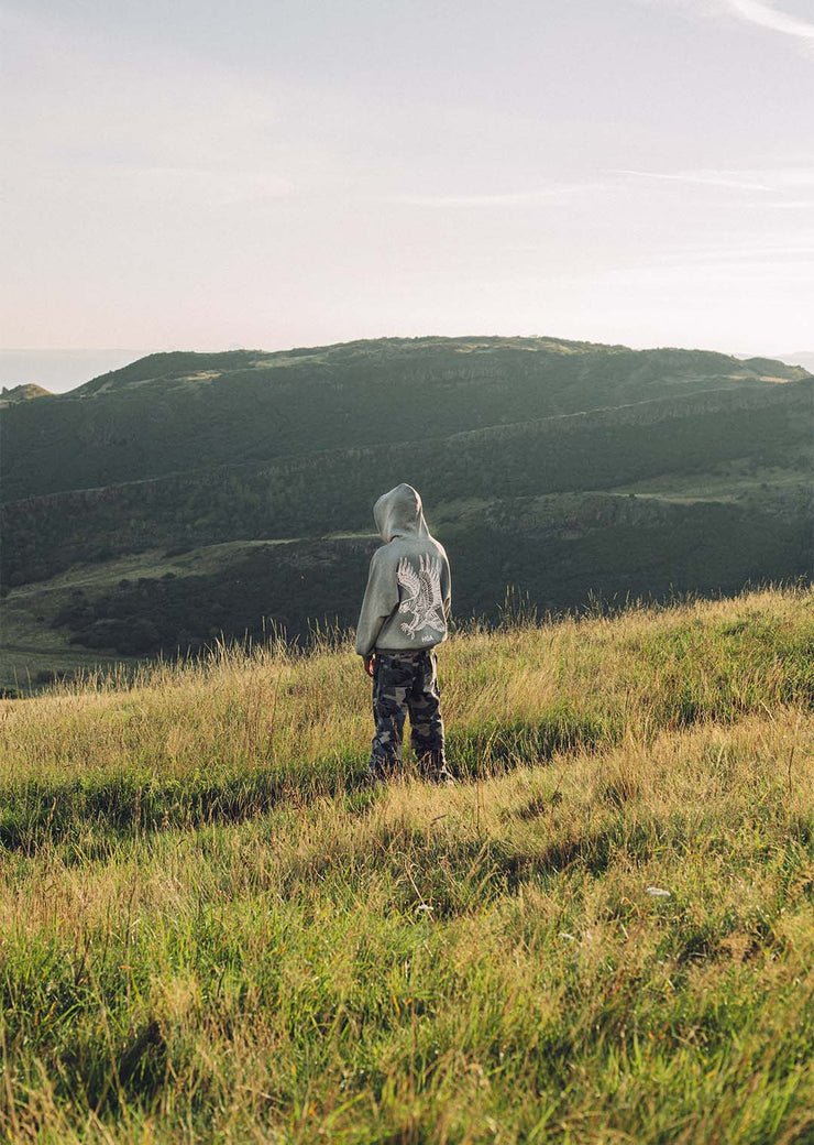 HGA Eagle Comfort Hoodie - (Grey) - Hoodie