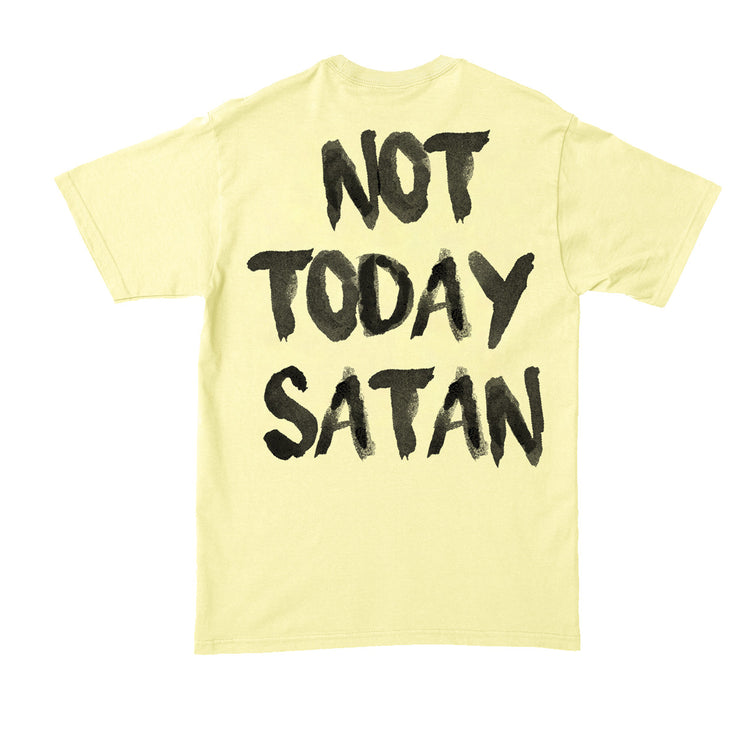 HGA Not Today Satan Yellow Tee